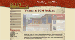 Desktop Screenshot of pdmproducts.com